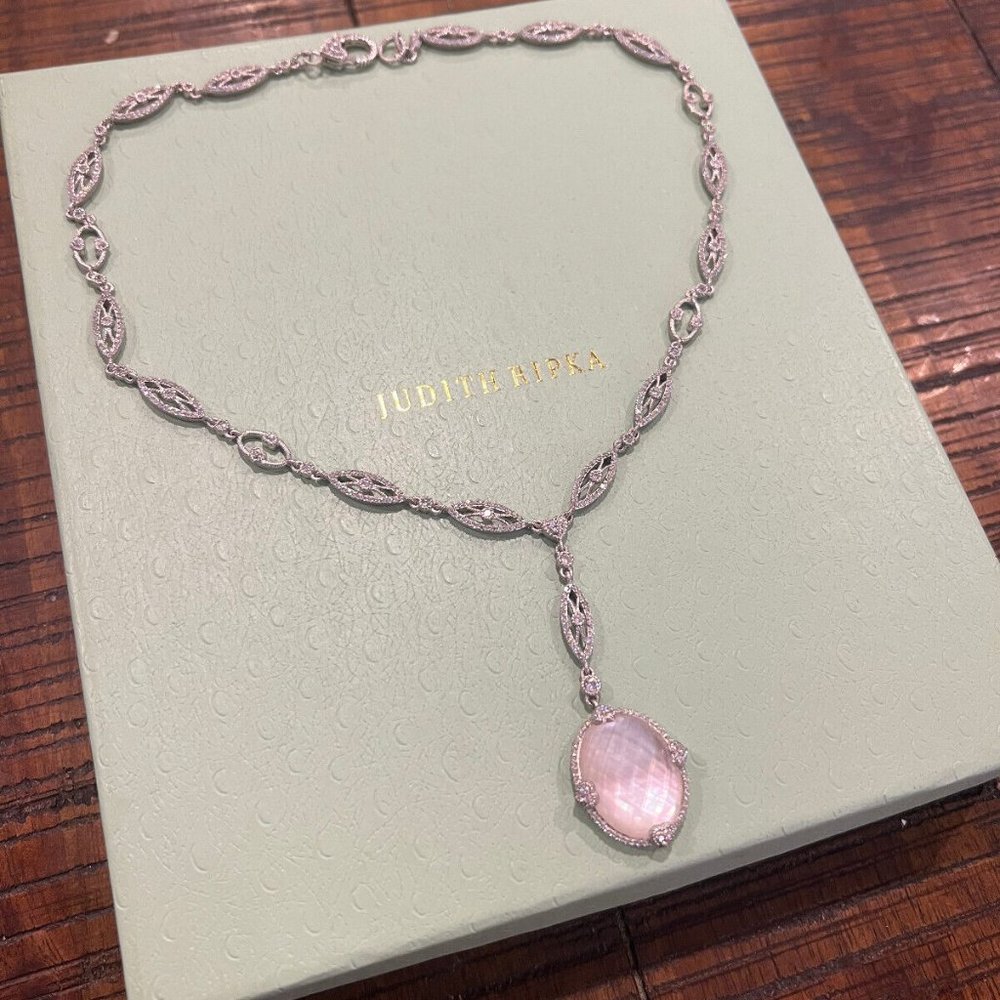 Judith Ripka White Mother of Pearl Necklace